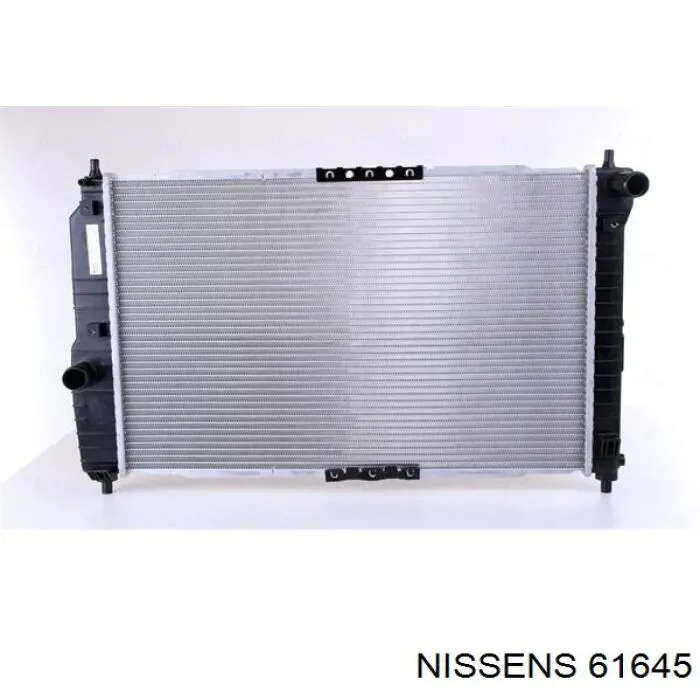 Radiador refrigeración del motor 61645 Nissens
