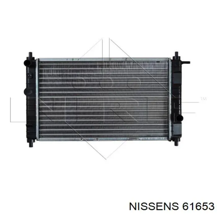 Радиатор охлаждения двигателя Nissens 61653 цена, от 40.11 USD