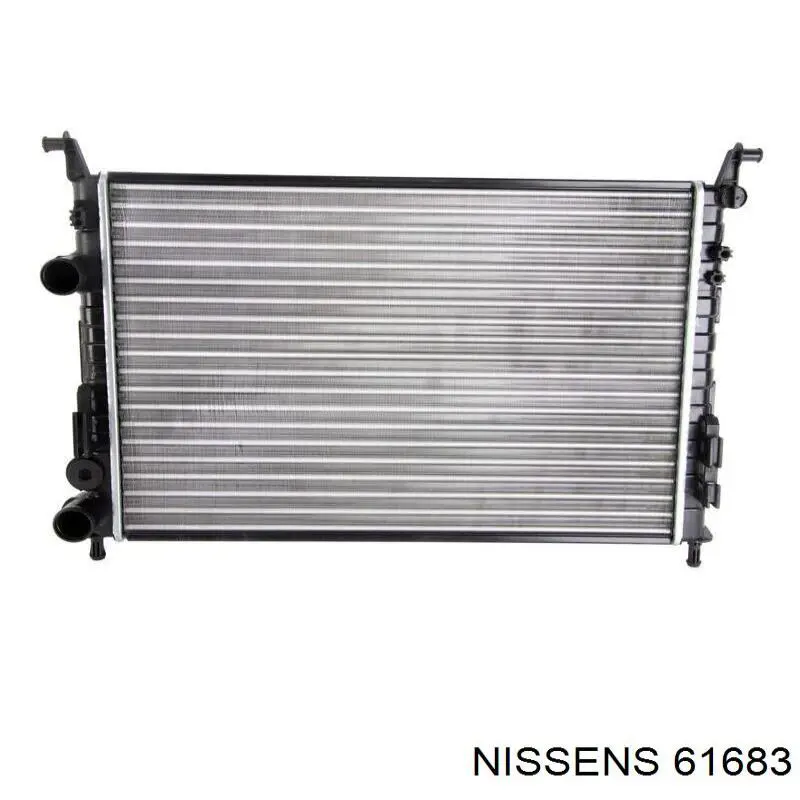 Radiador refrigeración del motor 61683 Nissens