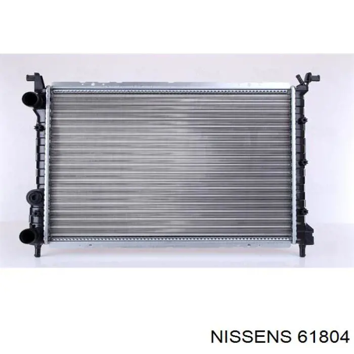 Radiador refrigeración del motor 61804 Nissens