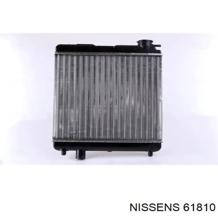Radiador refrigeración del motor 61810 Nissens