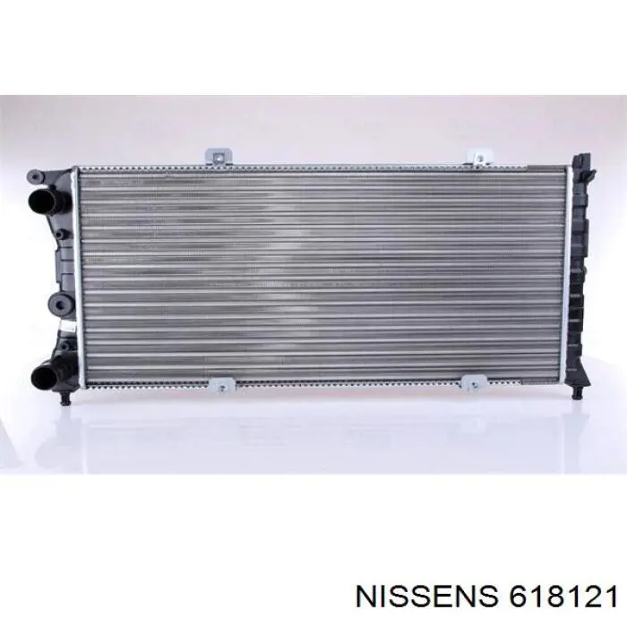 Radiador refrigeración del motor 618121 Nissens