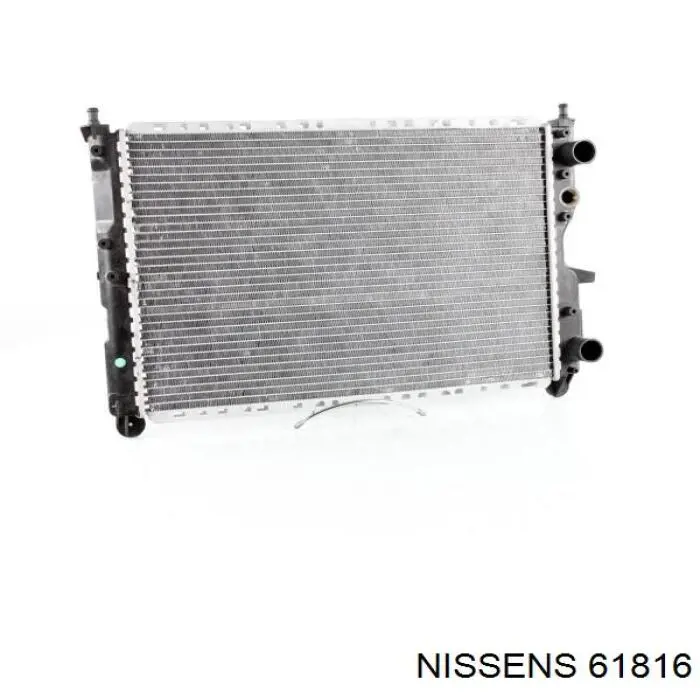 Radiador refrigeración del motor 61816 Nissens