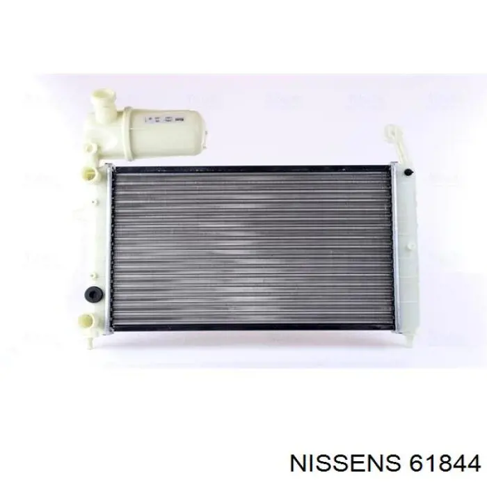 Radiador refrigeración del motor 61844 Nissens