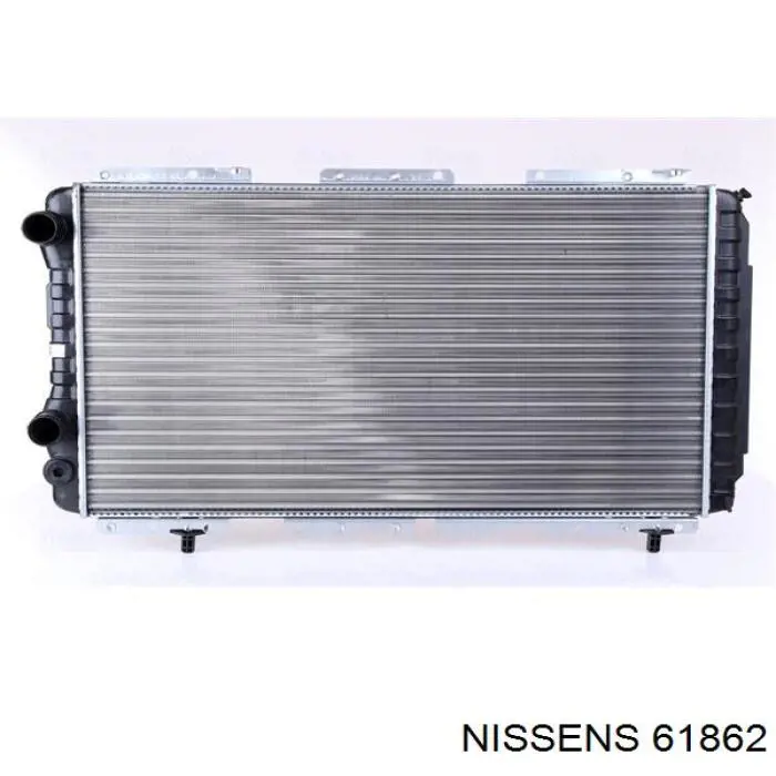 Radiador refrigeración del motor 61862 Nissens