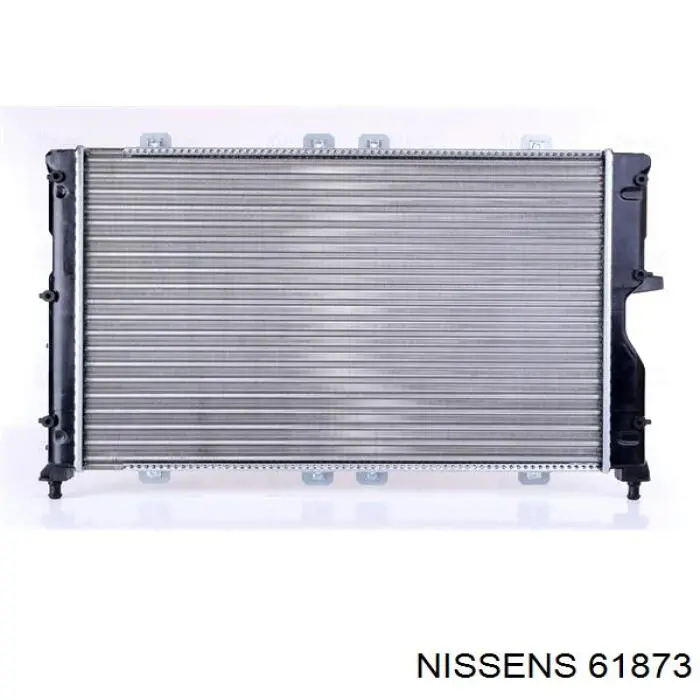 Radiador refrigeración del motor 61873 Nissens