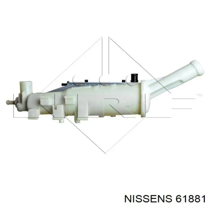 Купить 61881 Nissens Радиатор водяной
