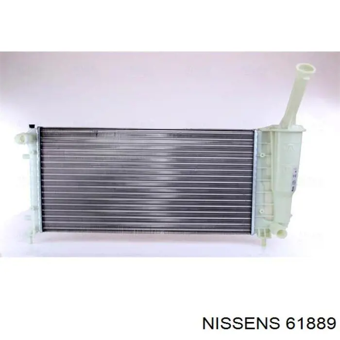 Radiador refrigeración del motor 61889 Nissens