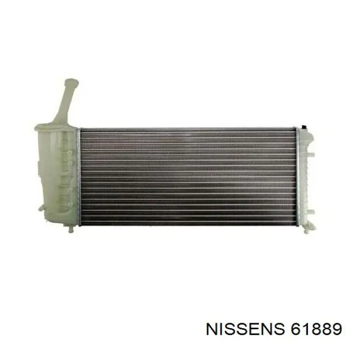 Купить 61889 Nissens Радиатор водяной