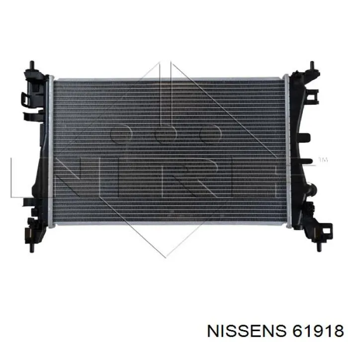 Радиатор охлаждения двигателя Nissens 61918 цена, от 59.75 USD