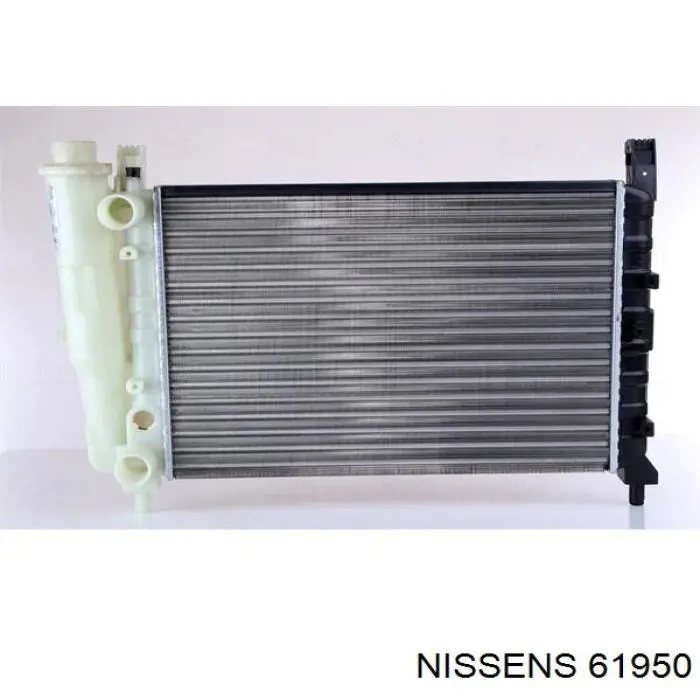 Radiador refrigeración del motor 61950 Nissens