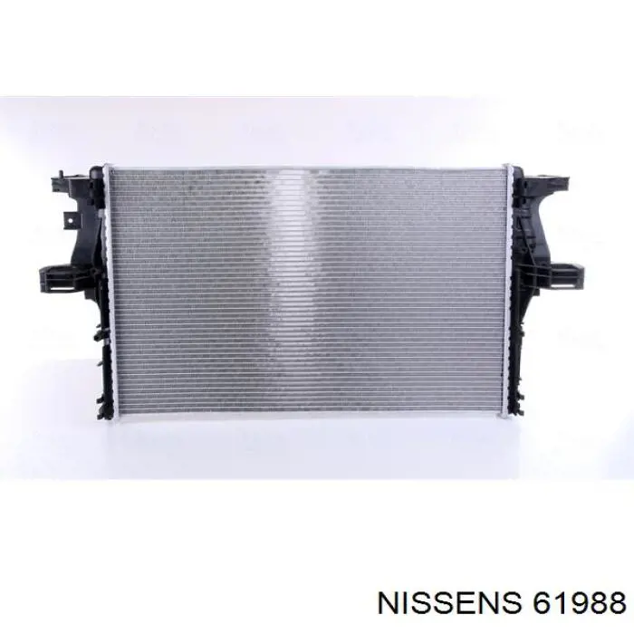 Radiador refrigeración del motor 61988 Nissens