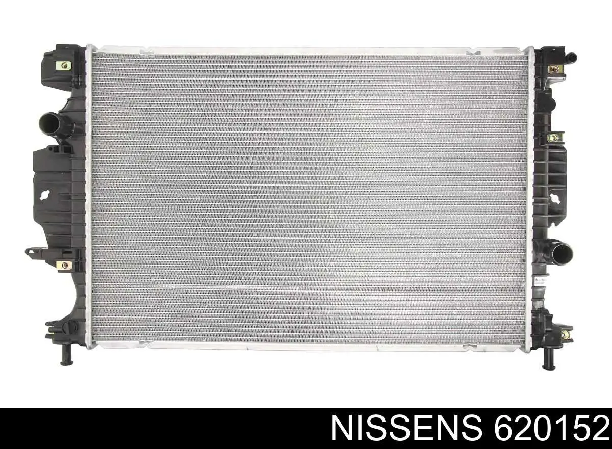 620152 Nissens radiador de esfriamento de motor
