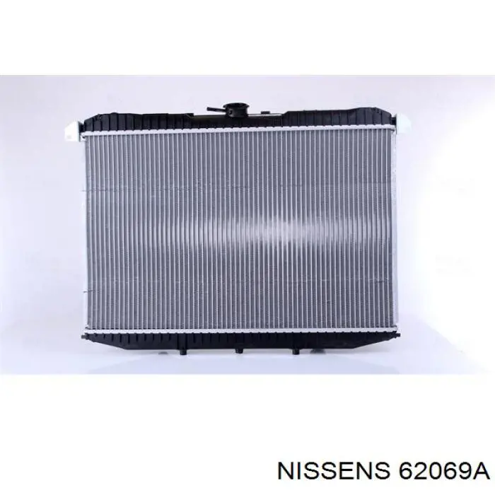 Radiador refrigeración del motor 62069A Nissens