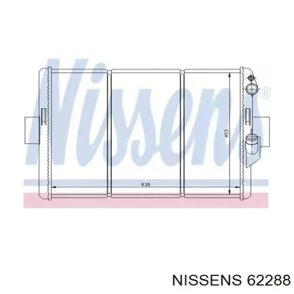62288 Nissens радиатор