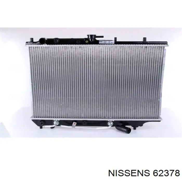 Radiador refrigeración del motor 62378 Nissens