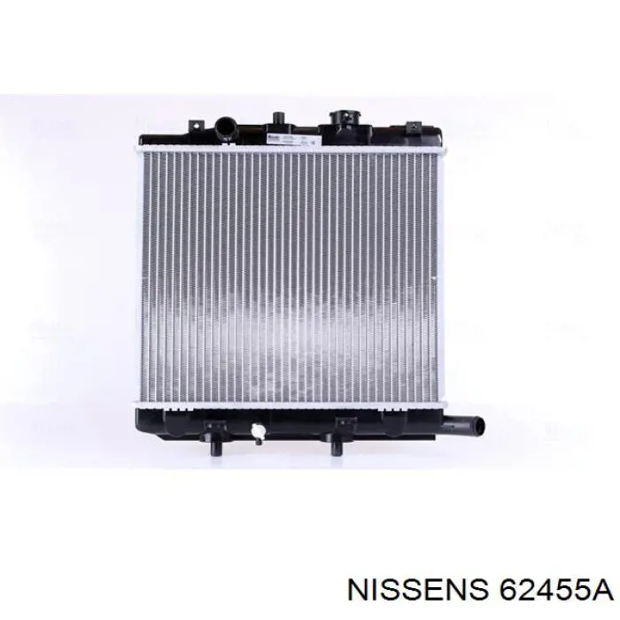 Radiador refrigeración del motor 62455A Nissens