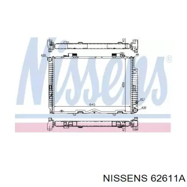Радиатор охлаждения двигателя Mercedes A2105004903 цена, от 126.69 USD