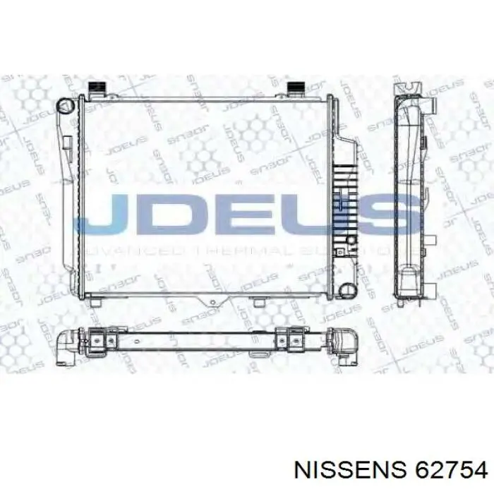 Радиатор 62754 Nissens