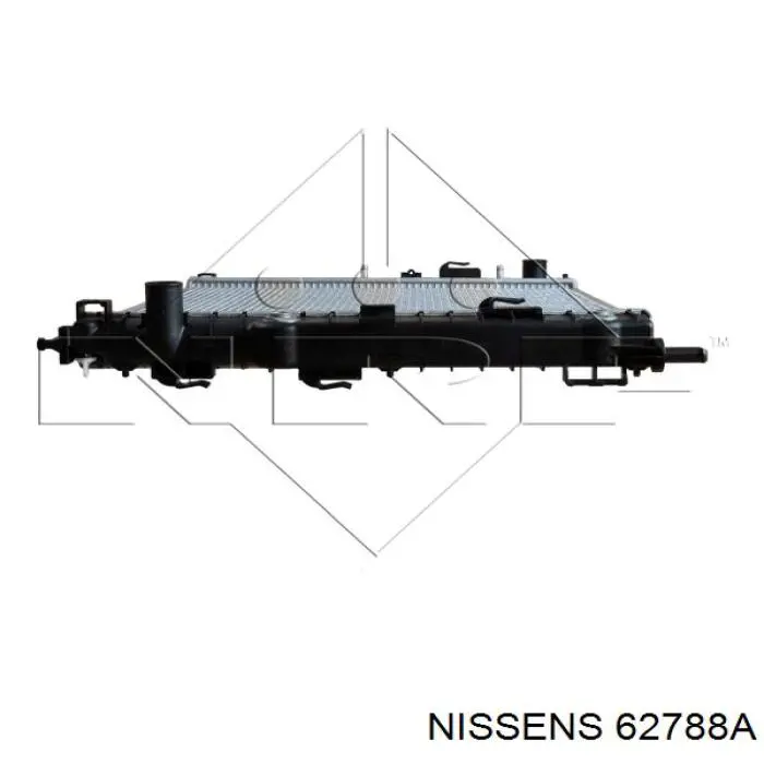 Купить 62788A Nissens Радиатор водяной