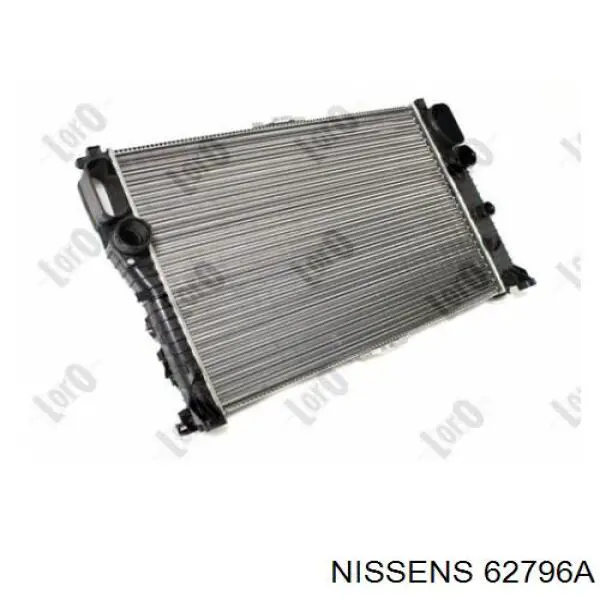 Radiador refrigeración del motor 62796A Nissens