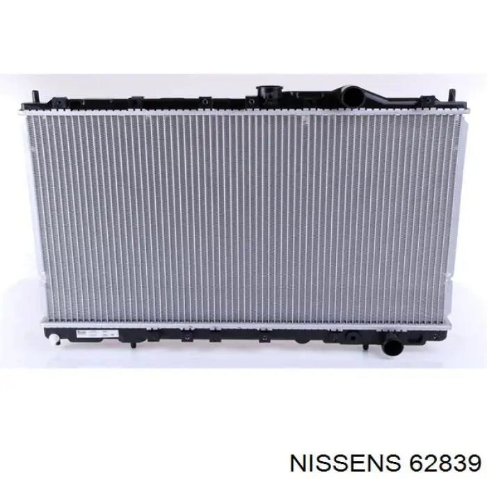 Radiador refrigeración del motor 62839 Nissens