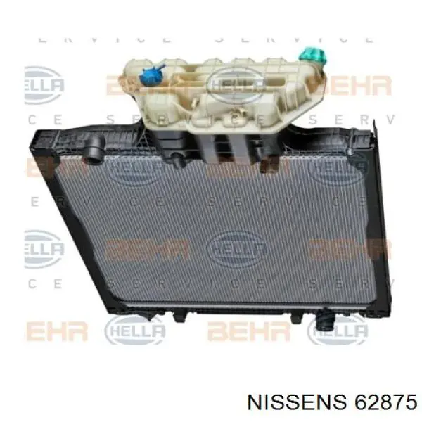 Радиатор охлаждения двигателя Nissens 62875 цена, от 500.50 USD