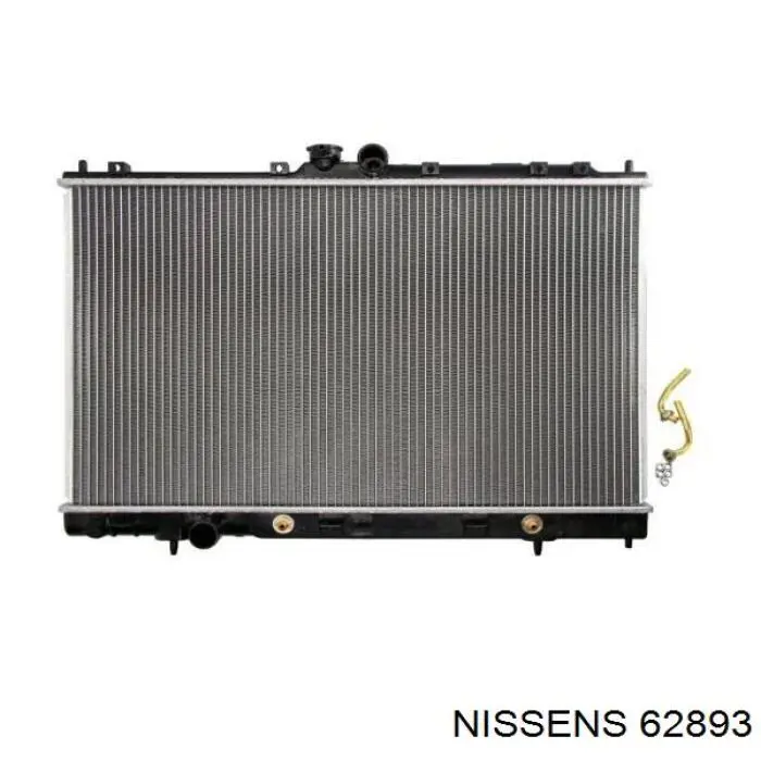 Радиатор охлаждения двигателя Nissens 62893 цена, от 133.87 USD