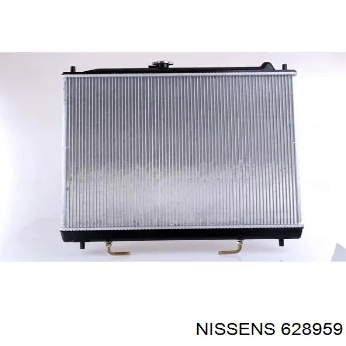 Radiador refrigeración del motor 628959 Nissens