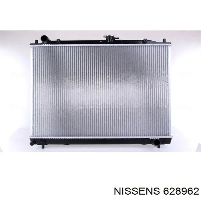 Radiador refrigeración del motor 628962 Nissens