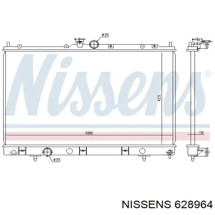 628964 Nissens