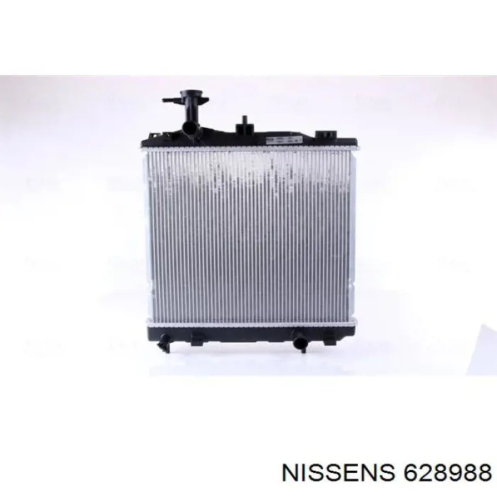 628988 Nissens radiador de esfriamento de motor