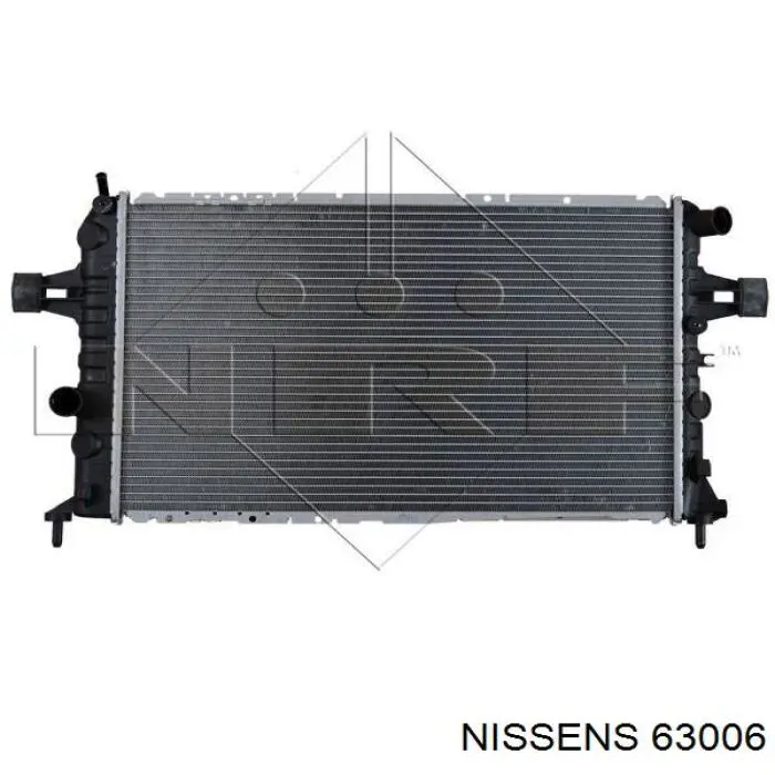 Купить 63006 Nissens Радиатор водяной