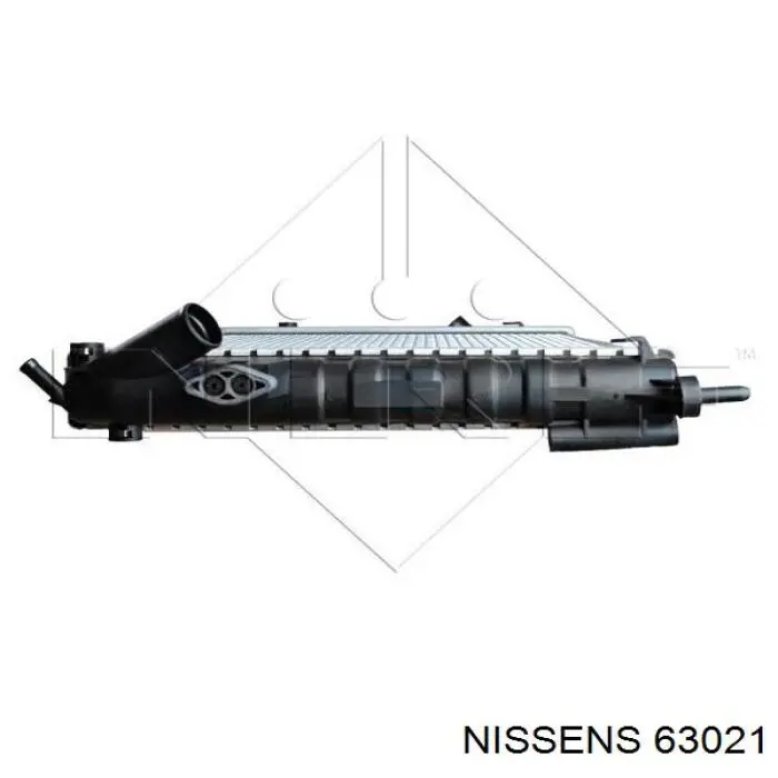 63021 Nissens Радиатор основной