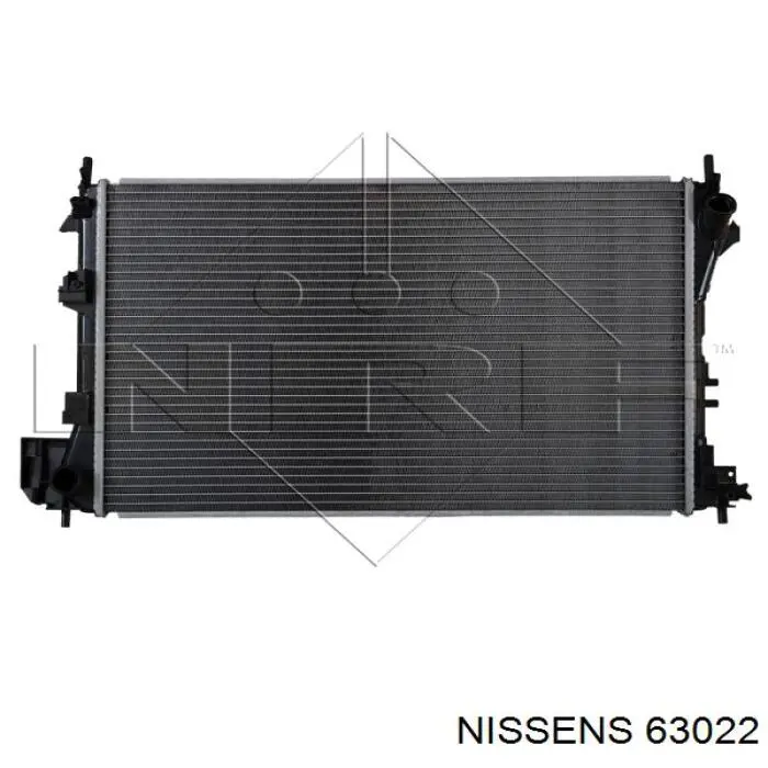 63022 Nissens радиатор