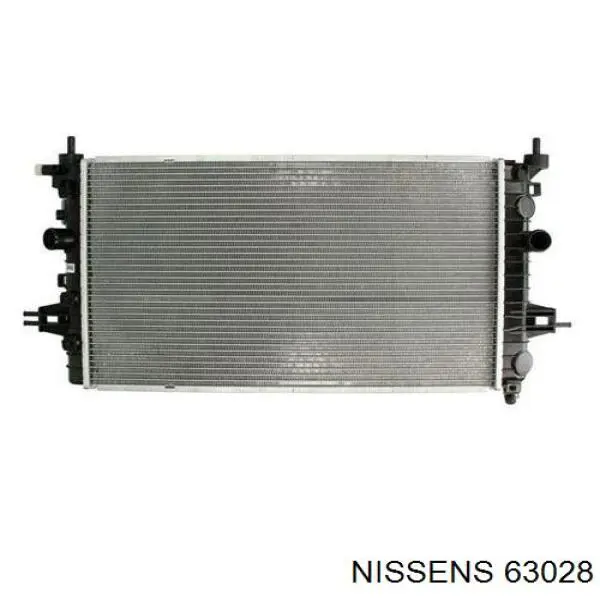 Радиатор 63028 Nissens