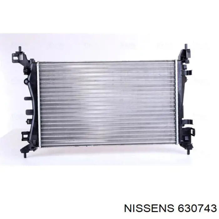 630743 Nissens радиатор