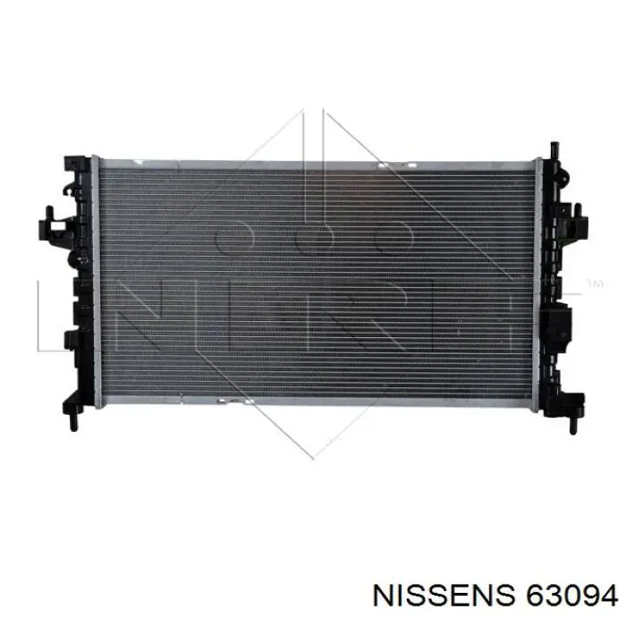 Купить 63094 Nissens Радиатор водяной