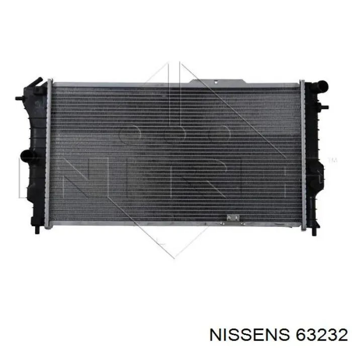 63232 Nissens радиатор