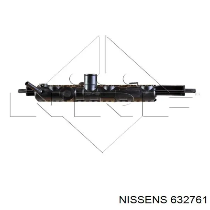 Радиатор охлаждения двигателя Nissens 632761 цена, от 47.25 USD
