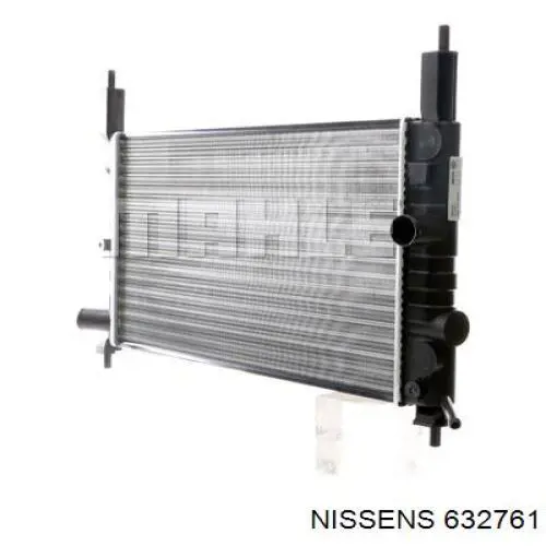 Купить 632761 Nissens Радиатор водяной