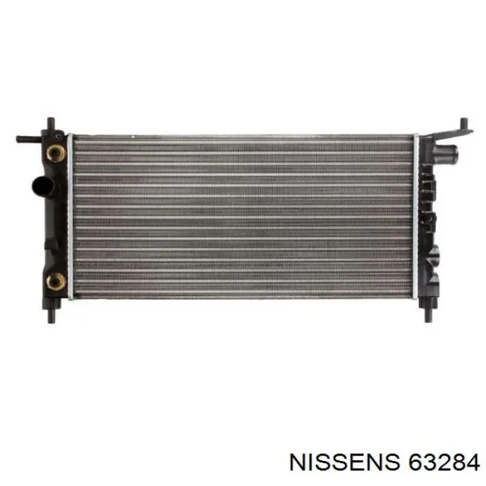 Радиатор охлаждения двигателя Nissens 63284 цена, от 53.78 USD