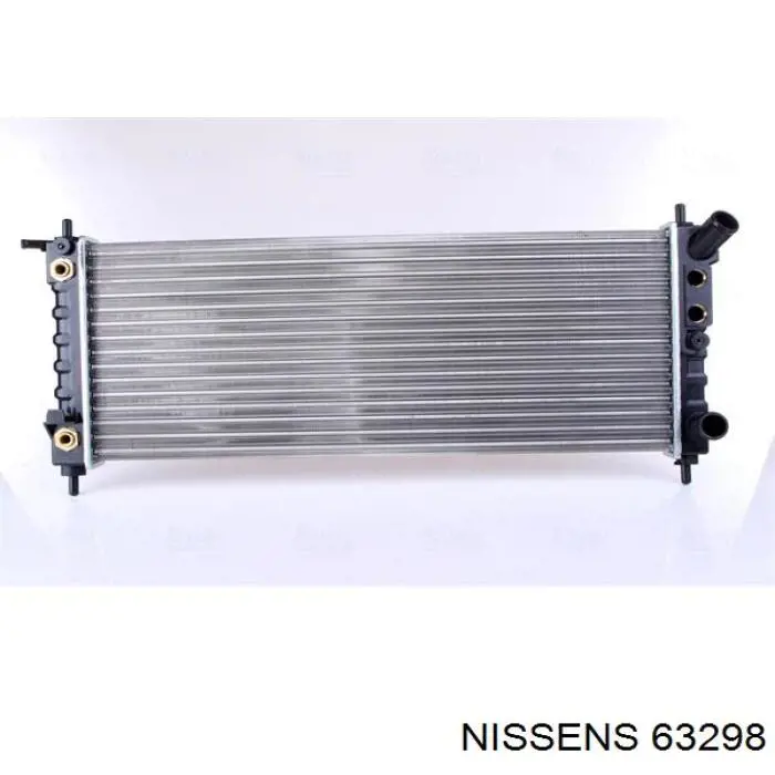 Radiador refrigeración del motor 63298 Nissens