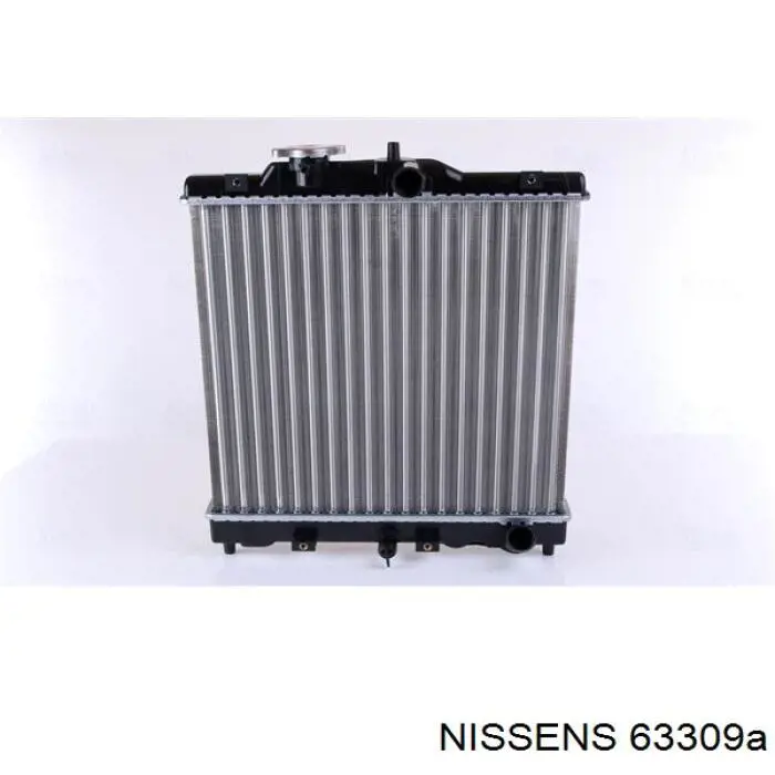 Радиатор охлаждения двигателя Nissens 63309A