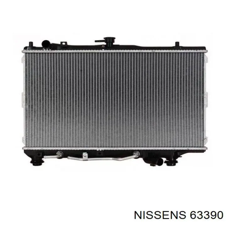 Радиатор охлаждения двигателя Nissens 63390 цена, от 114.08 USD