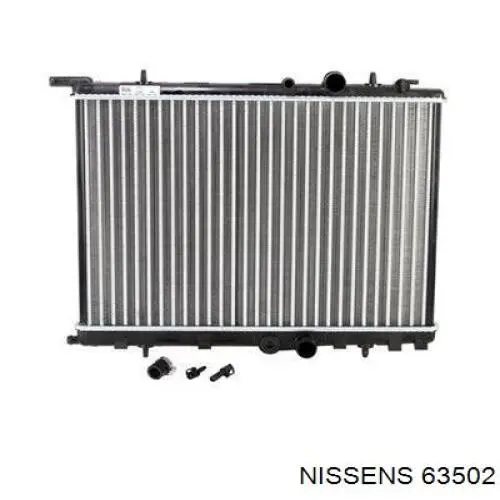 Купить 63502 Nissens Радиатор водяной