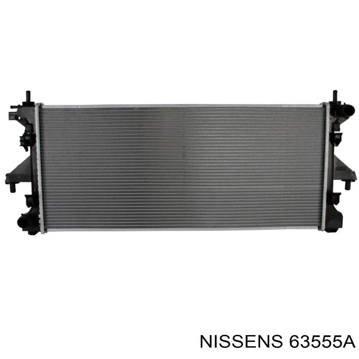 Radiador refrigeración del motor 63555A Nissens