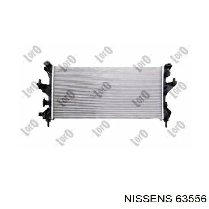 63556 Nissens радиатор