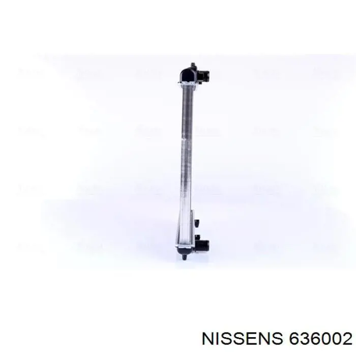 Radiador refrigeración del motor 636002 Nissens