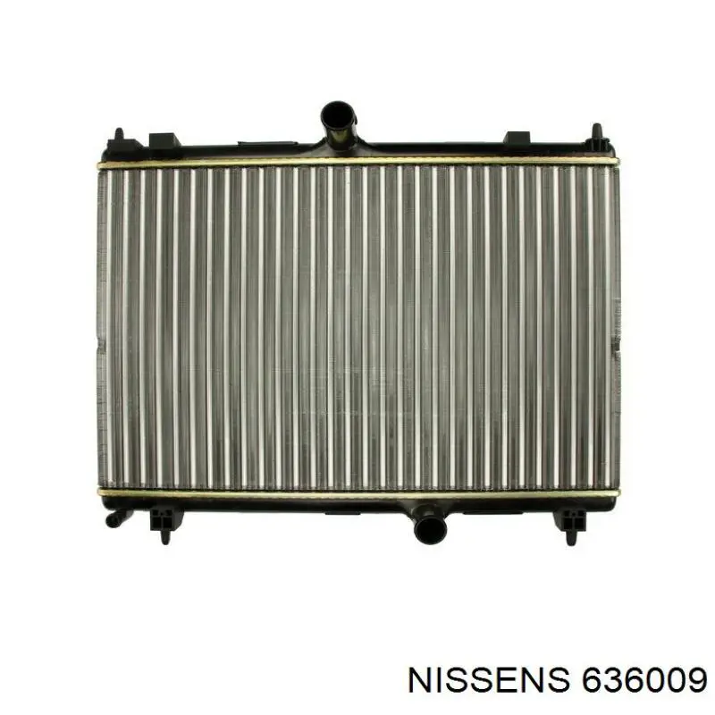 Radiador refrigeración del motor 636009 Nissens